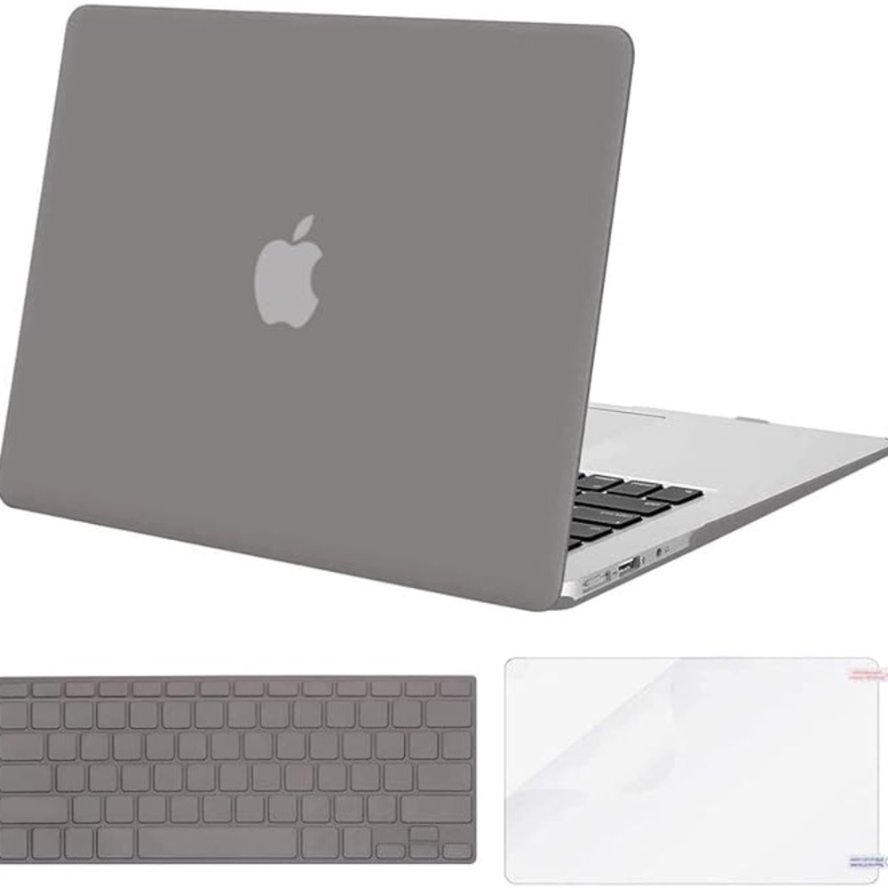 Gray laptop case